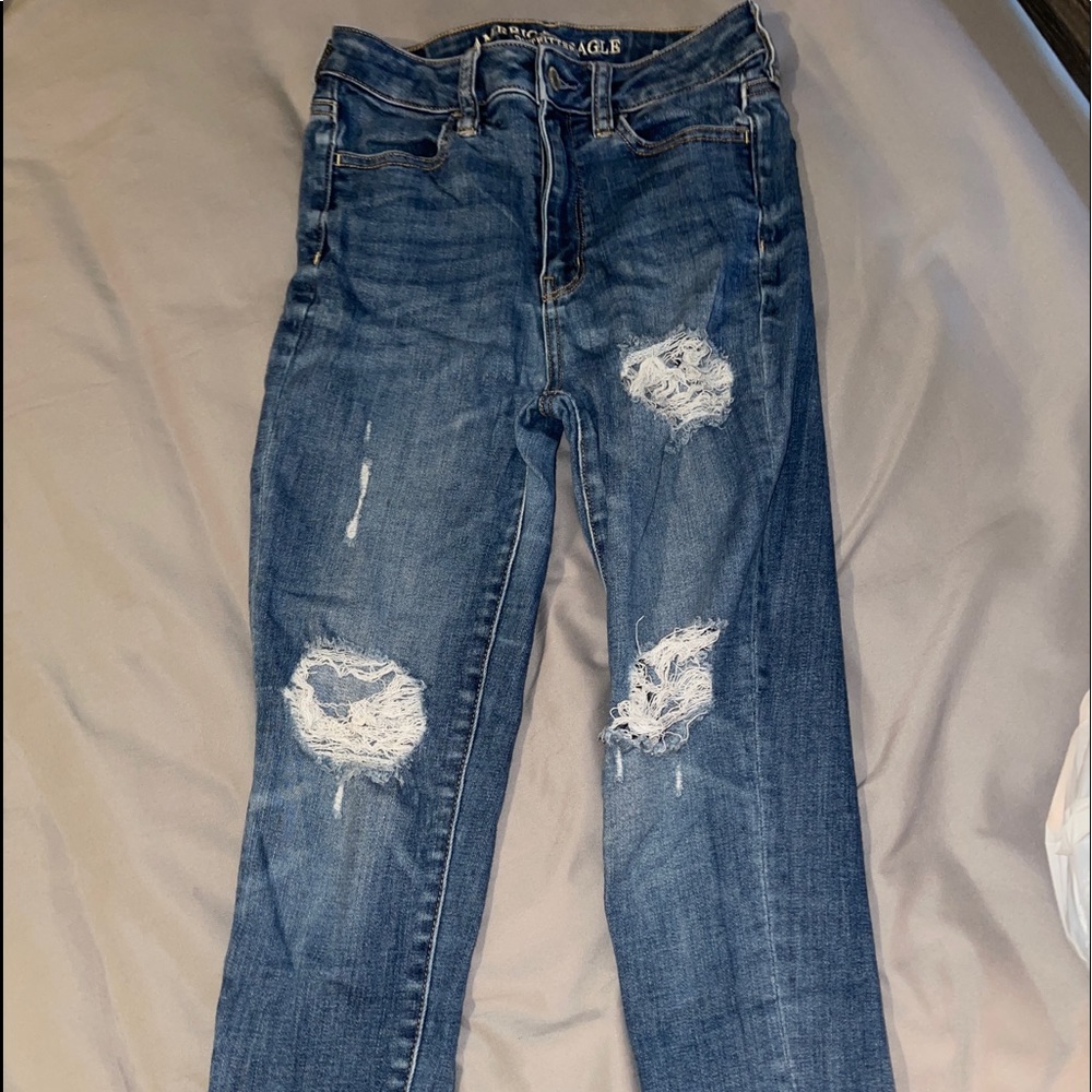 American Eagle Super High-rise Jeans